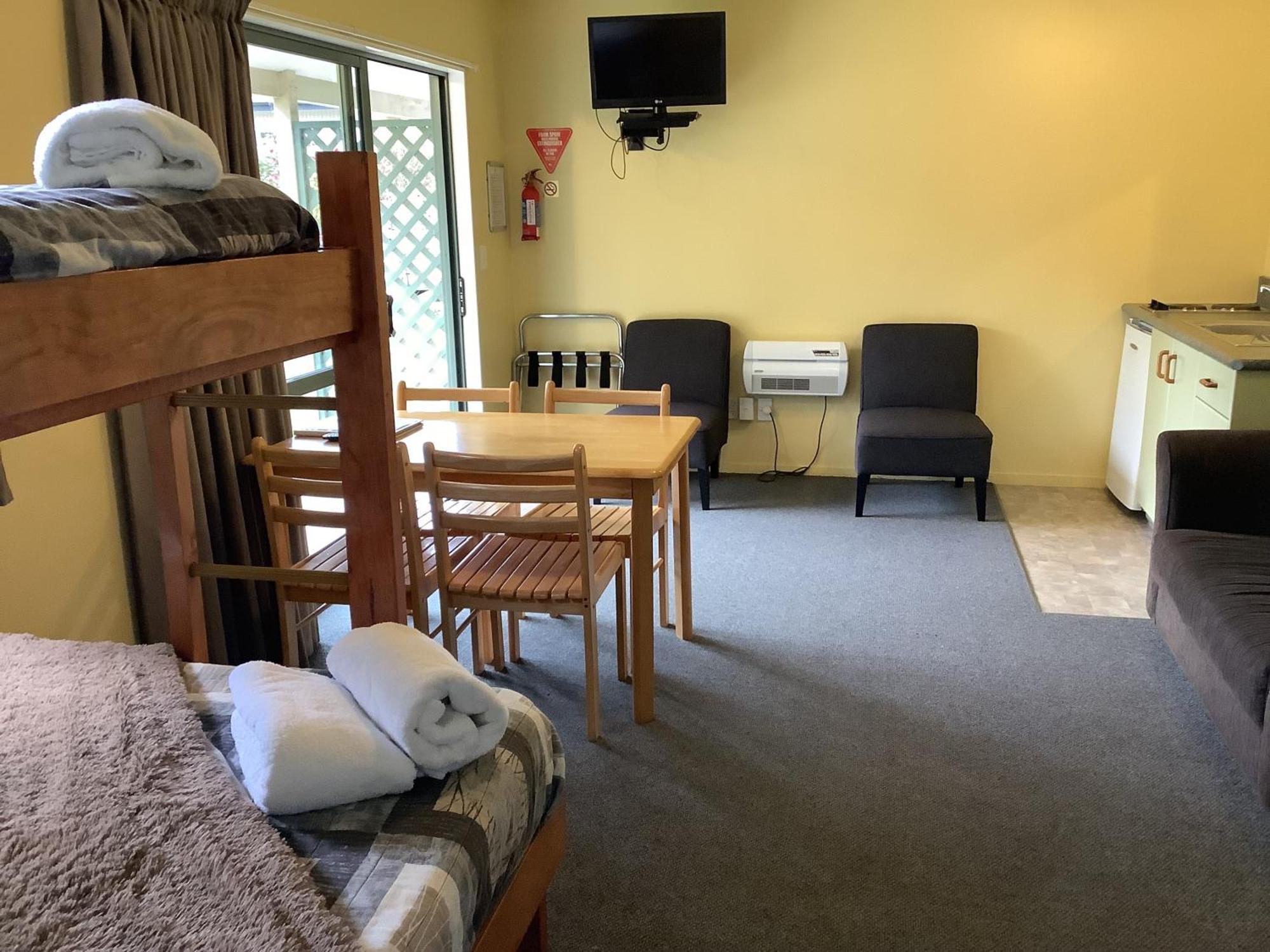 Glenmark Holiday Park Timaru Rum bild